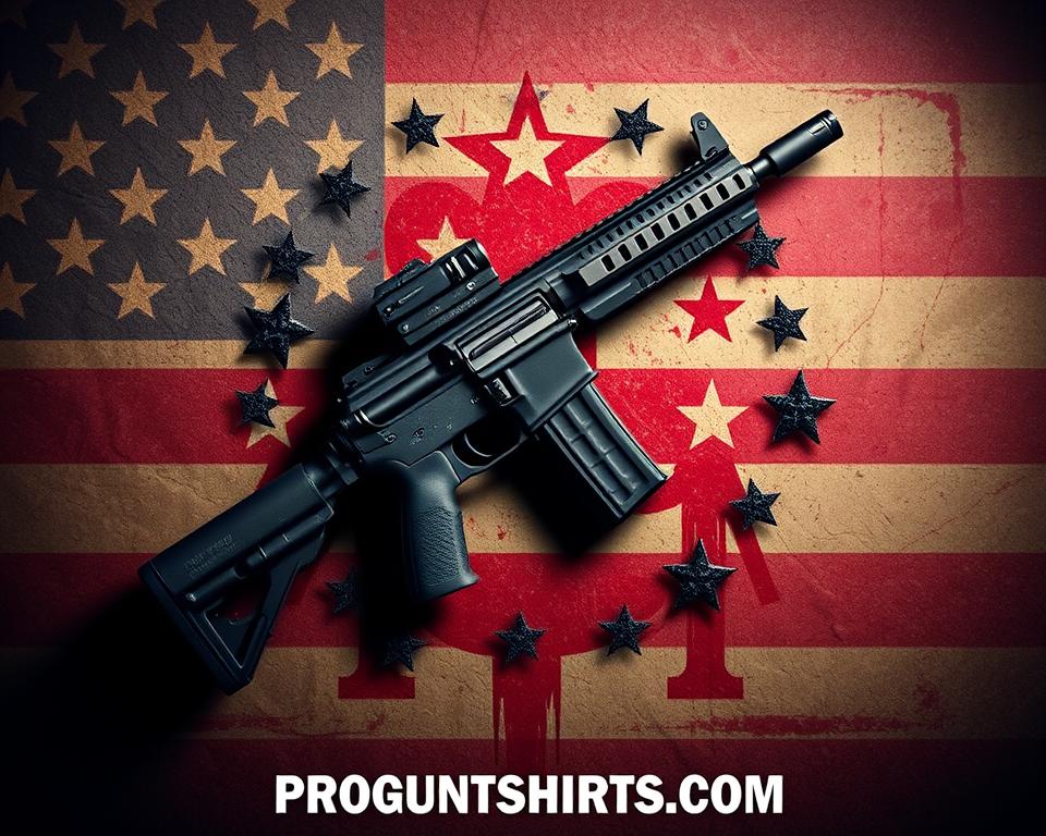 Pro Gun Graphic Tee Shirts: Art Meets Advocacy